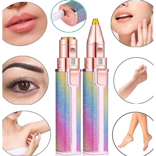 Electric Hair Remover Trimmer For Women Rechargeable 2 in 1
