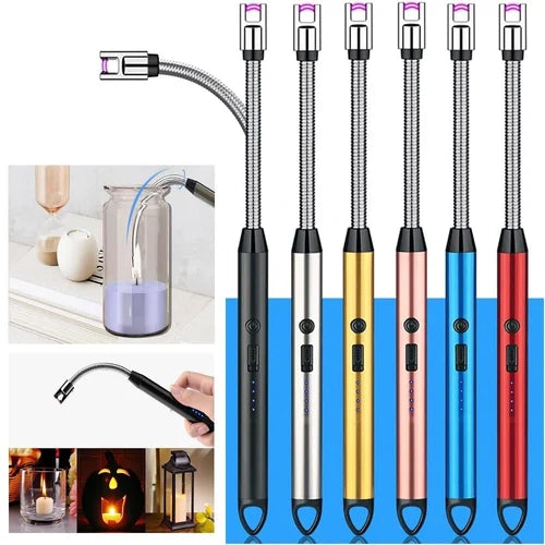 Electric Gas Lighter with USB Charging – Best for Kitchen
