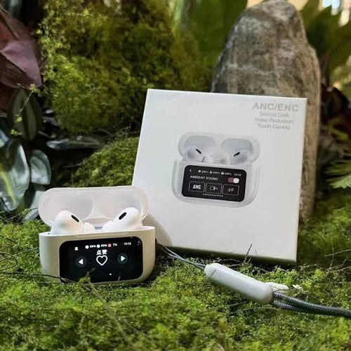 A9 AirPods Pro 2 – Wireless Earbuds with ANC, ENC & Touch Control + Charging Case